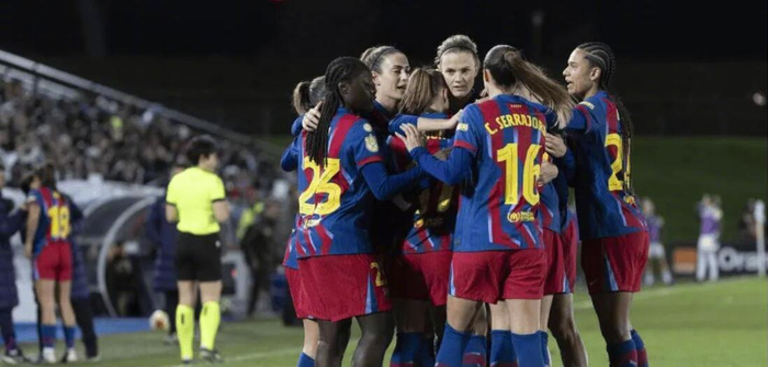 Bsports必一体育-巴萨女足4-0横扫皇马，国家德比24战23胜碾压对手|巴塞罗那|皇马女足|皇家马德里|迪斯蒂法诺|比赛_新浪体育_新浪新闻