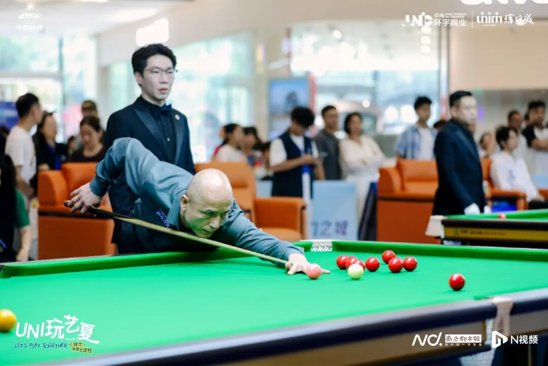 Bsports必一体育-百位高手同场竞技，第三届南沙斯诺克公开赛广州开杆